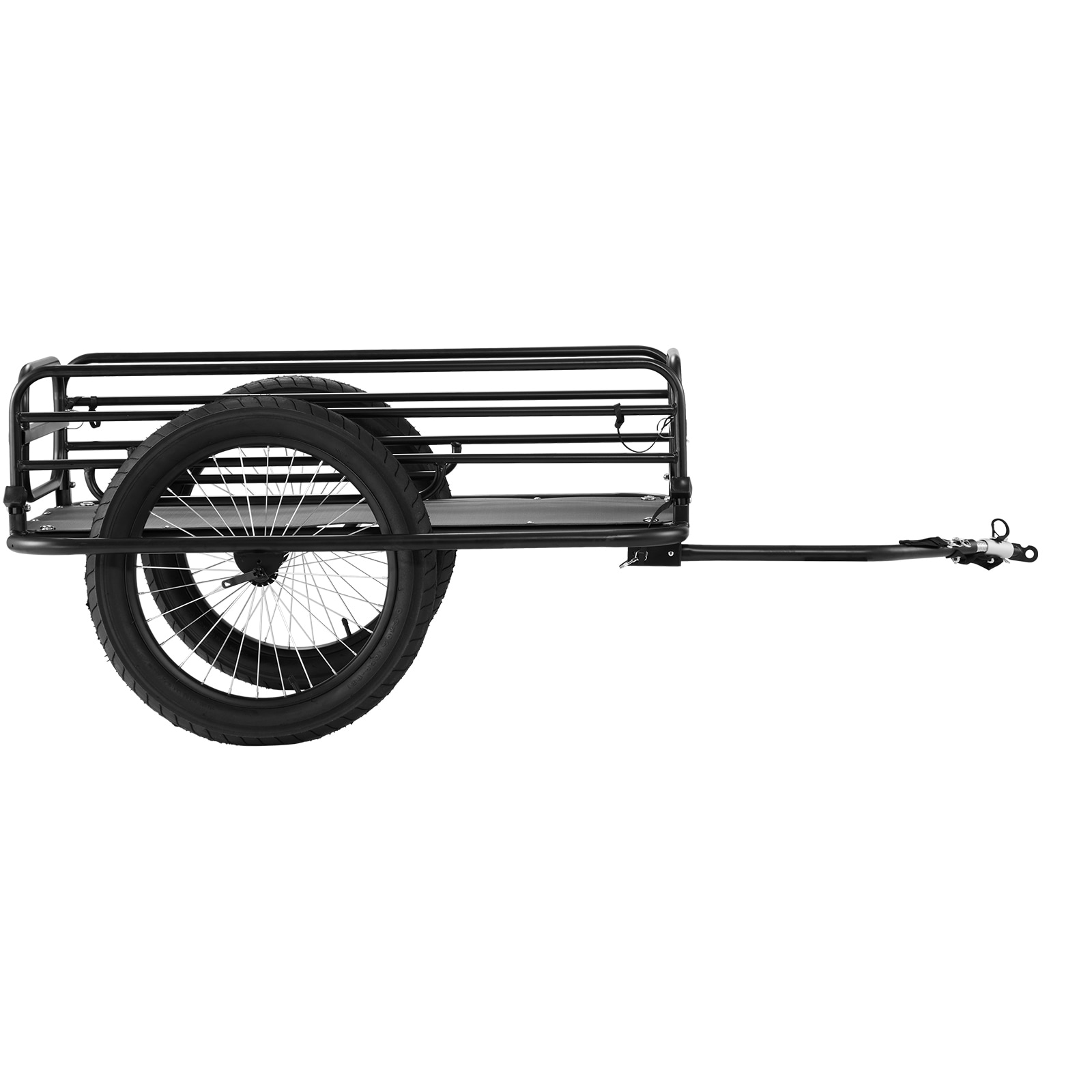 Heavy Duty Bike Cargo Trailer Foldable Bicycle Wagon Cart_voghion.com